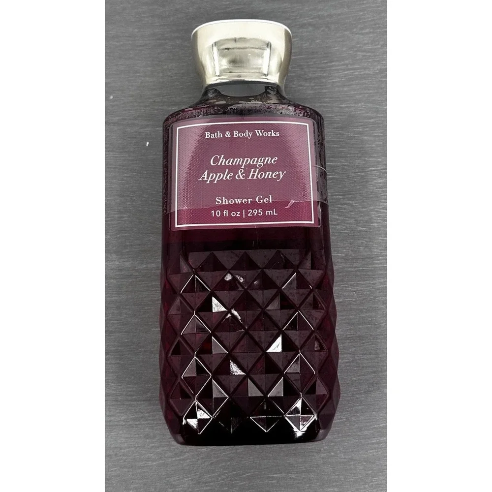 Bath and Body Works Champagne Apple Honey Shower Gel,‎ 10 fl oz New Sealed
